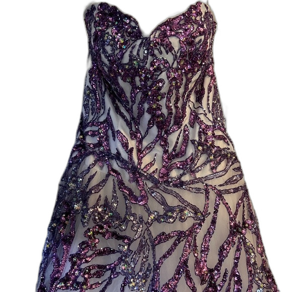 Tiffany Prom dress - size 4 - Picture 2 of 8